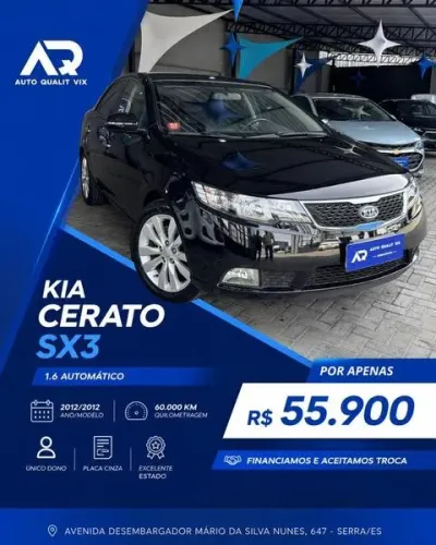 Kia Motors Cerato 1.6 16V Aut. 2012