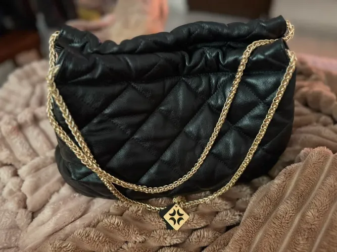 Bolsa Luz da Lua couro