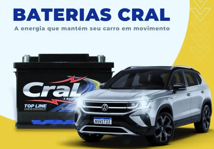 Bateria de carro, caminhão e van 