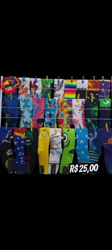 Meias exclusivas e divertidas