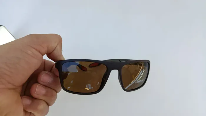 Óculos Sol BARCUR Brown Armação TR90 Lentes Polarizadas Proteção UV400 esportes ciclismo