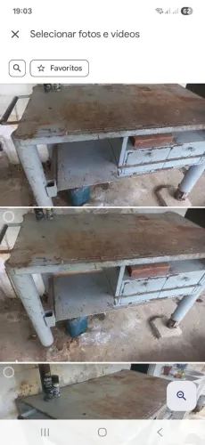 Bancada para serviços diversos