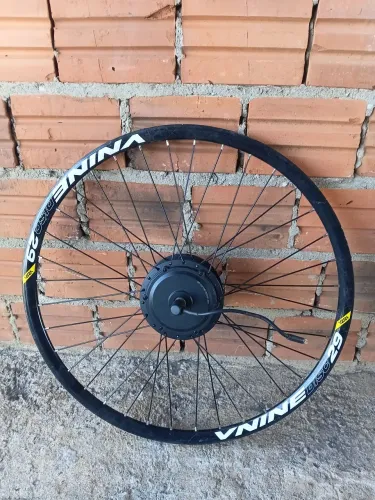 Motor de Cubo Dianteiro 500W 48V em Roda Aro 29 V-NINE (Ideal p/ Kit Bike Elétrica)