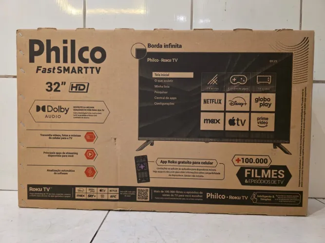 TV Philco 32 Polegadas Lacrada