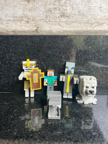 Bonecos Minecraft 