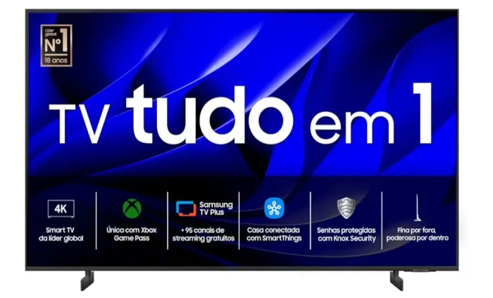 Smart TV Samsung 50? Crystal UHD 4K - Pouquíssimo uso