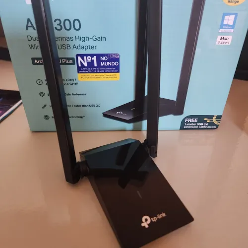Adaptador Wifi USB Windows/ Mac - TPLINK T4U Plus