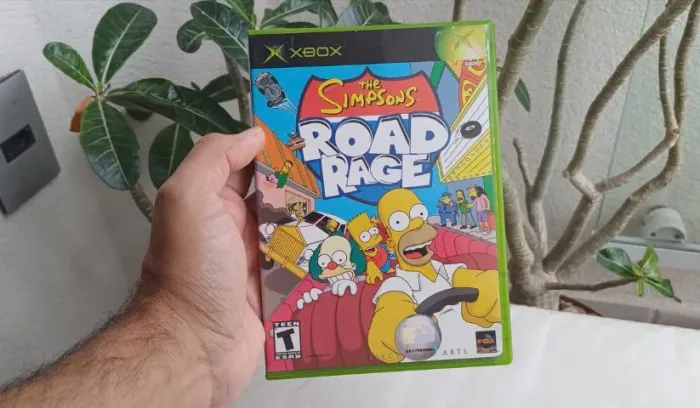 Jogo The Simpsons Road Rage Xbox E Xbox 360 Completo Raro