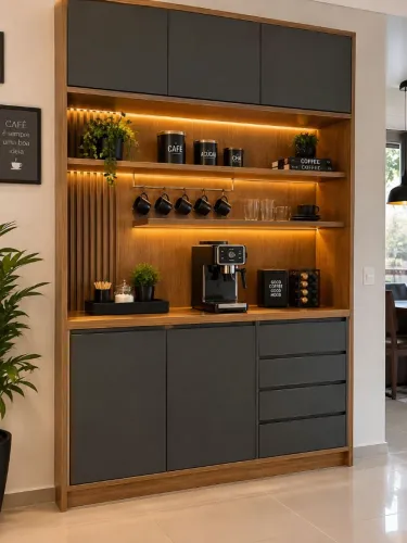 Transforme sua casa com um Cantinho do Café funcional, moderno e sofisticado! ?