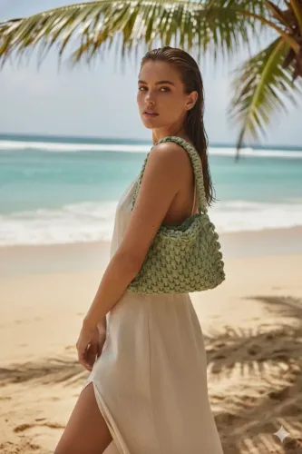 Bolsa em corda náutica