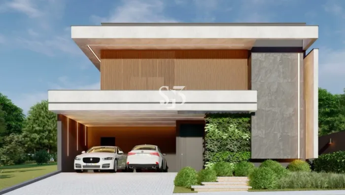 Casa de Luxo em Condomínio: Residência Contemporânea em Campinas-SP, 4 Suítes, Varanda Gou
