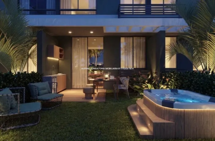 Studio Frente Piscina no Villa Carneiros com Potencial para Locação | Costa Azul da DUE