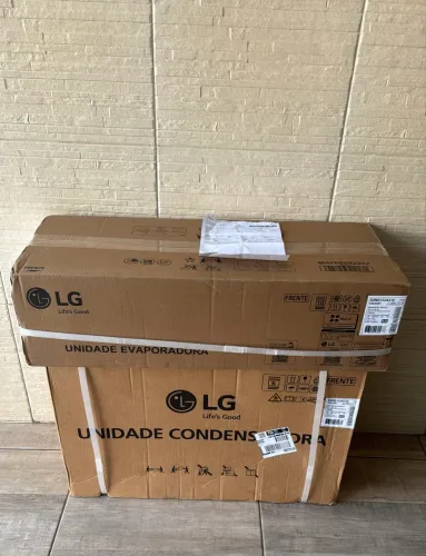 Ar Condicionado Split Hi Wall LG Inverter Smart Voice AI 12.000 Btus Frio 220v