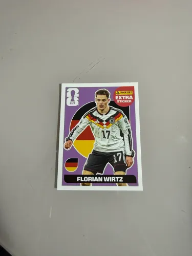 Figurinha Florian Wirtz Alemanha 2026 Extra Sticker Lilás