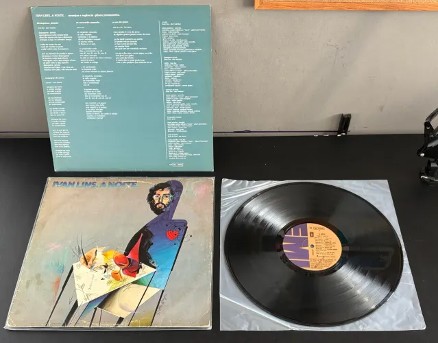 LP Disco Vinil Ivan Lins A Noite EMI Odeon
