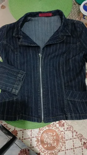 Jaqueta jeans patoge M