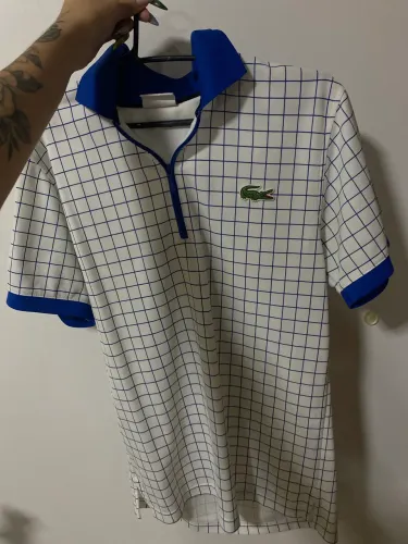 Lacoste sport quadri azul 