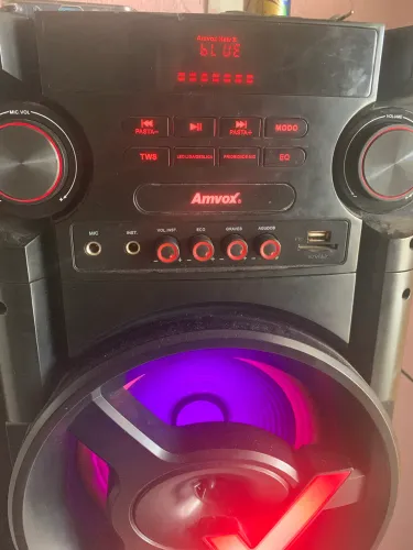 Caixa de som  Amvox ACA1000 new X 1000w
