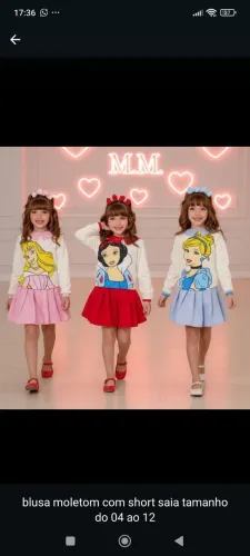 Roupas infantil