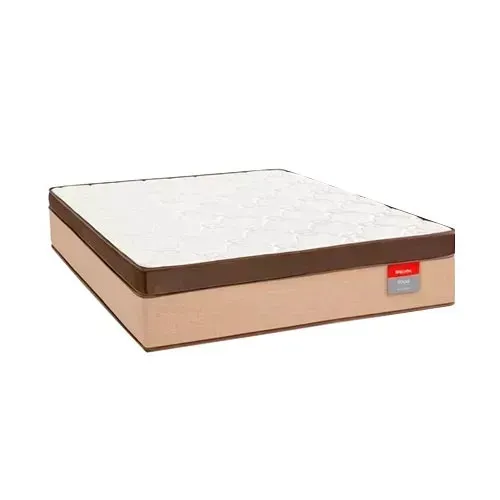 Cama box de casal Reconflex (base + colchão)