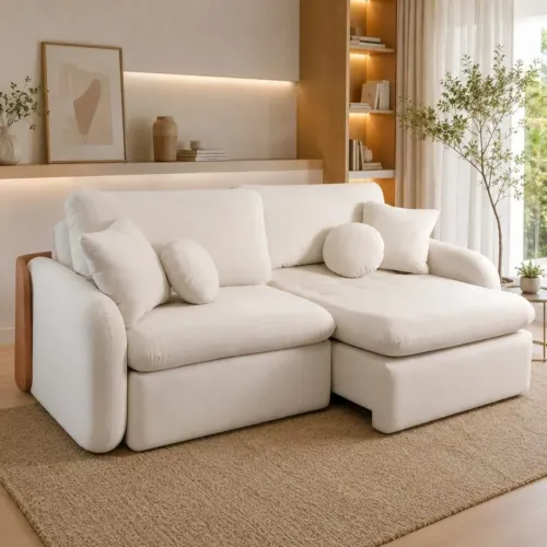 Sofá Cama Retrátil Organ 2.30m - Entrega Rápida