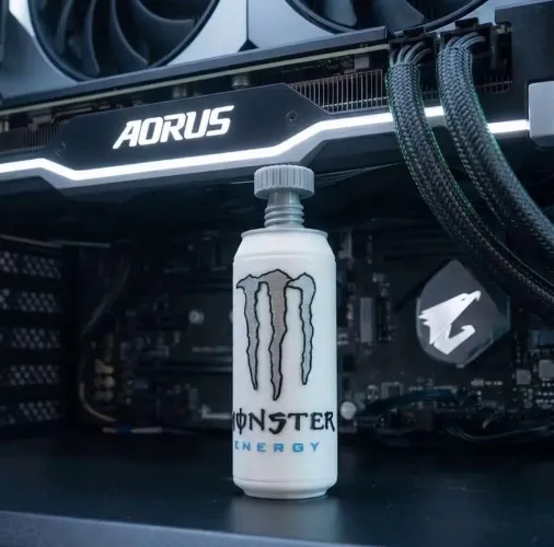 Suporte para placa de vídeo, Monster energy