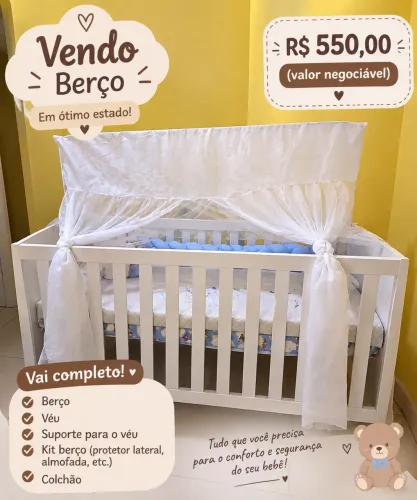 Berço americano ( negócio o valor)