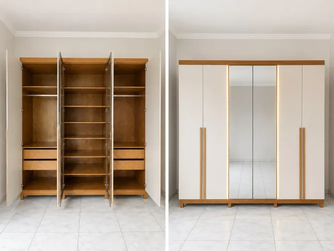 Guarda-roupa casal