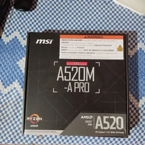 Placa mãe A520m a pro msi