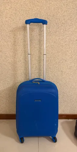 Mala Bordo Sestini Colors Azul ( com defeito)