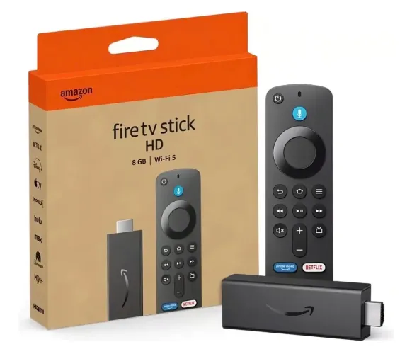 Amazon Fire Tv Stick Hd 4ª Gen Preto 8gb 1g Wi-fi 5