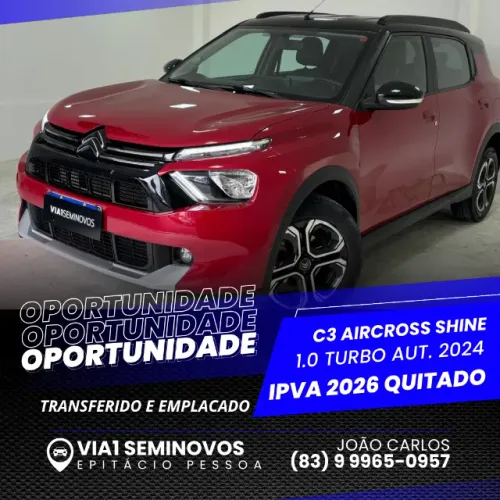 Citroen C3 Aircross Shine 1.0 Turbo 200 Aut. 2024