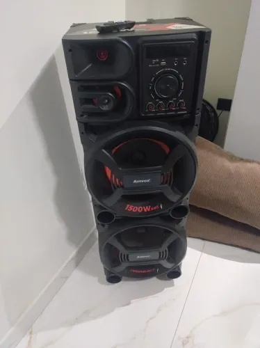 Caixa de som Amvox 1500W rms