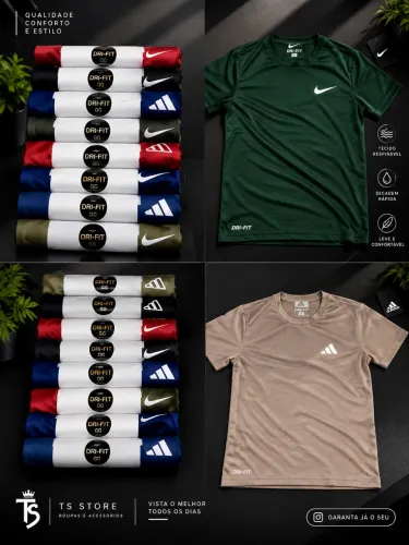 Camisas Dry Fit