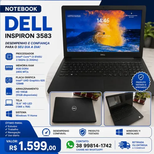 Notebook Dell Inspiron 3583