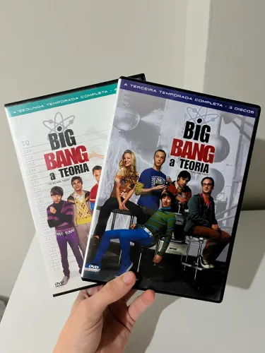 Dvd the big bang theory 2° e 3° temporada