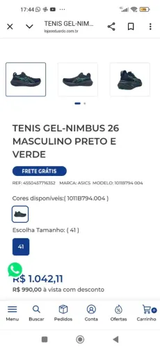 Tênis aecis
