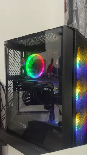 PC Gamer Ryzen 7 5700X + RX 6650 XT 8GB (RTX 3060) + SSD 1TB + Monitor 180Hz