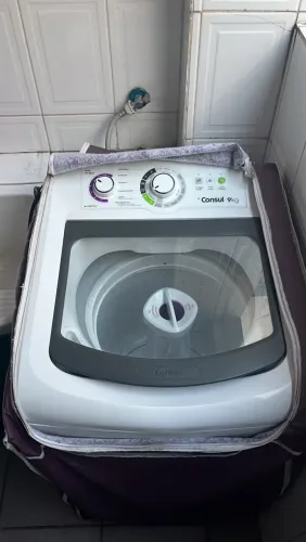 Máquina de lavar cônsul 9kg