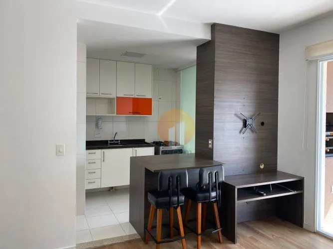 Apartamento com 2 dormitórios para alugar, 59 m² por R$ 5.800/mês - Alphaville Industrial 
