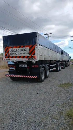 RODOTREM AIZI CAÇAMBA BASCULANTE 9 EIXOS 2021 BRANCO