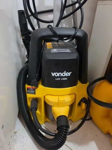 Lavadora alta pressao 2 em 1 com aspirador marca vonder (wap) 1500w novissima