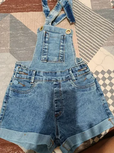 Macaquinho jeans