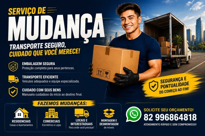 Frete/Carrego/Mudanças 