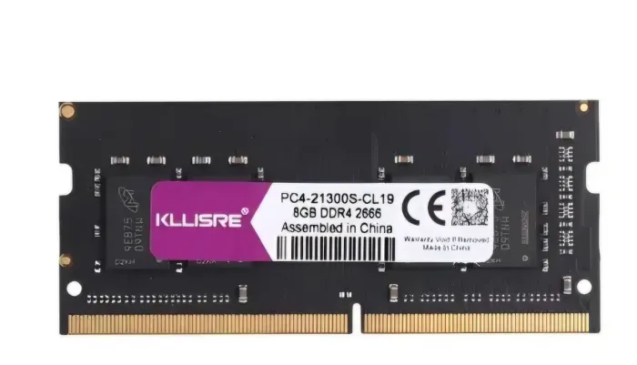 Memória RAM para Notebook 8GB DDR4 2666MHz Kllisre