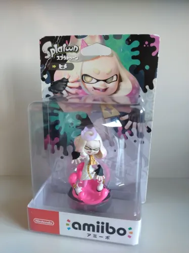 Amiibo Pearl Splatoon Lacrado 