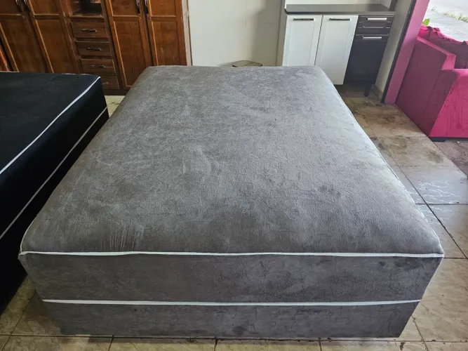 Cama unibox nova Molas ensacada