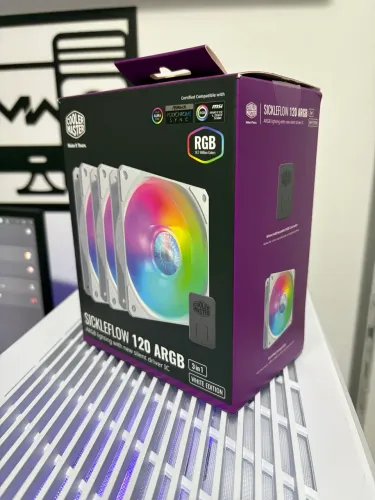 Kit fans Cooler Master sickleflow ARGB