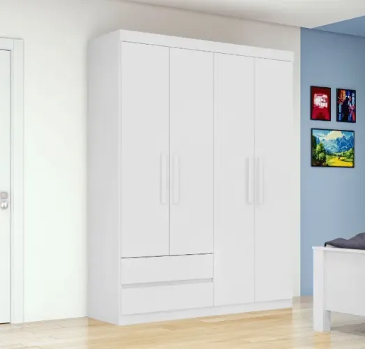 Guarda-Roupa Branco Prime 119