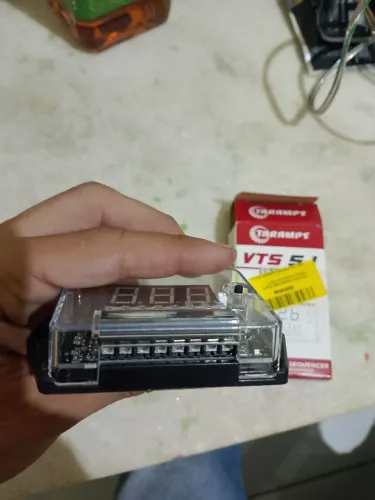 Fiação para som automotivo e voltímetro 